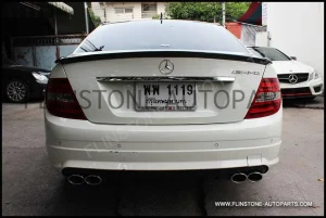 W204 Carlsson Carbon Fiber Rear Spoiler