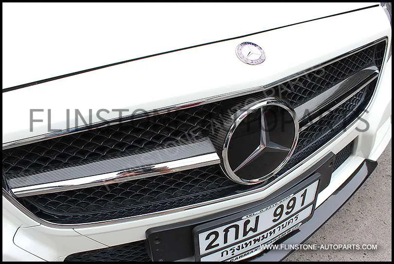 Genuine W218 CLS Carbon Kevlar Front Grille
