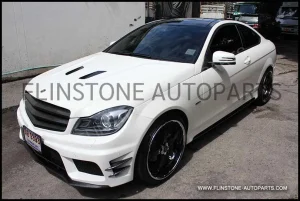 W204 Carbon Fiber Bonnet [AMG BS Look]