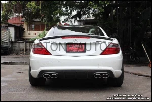 สปอยเลอร์คาร์บอนไฟเบอร์แท้ R172 SLK55 AMG