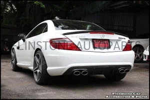 สปอยเลอร์คาร์บอนไฟเบอร์แท้ R172 SLK55 AMG