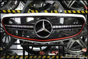 W212 Facelift AMG Front Grille [White-RED Special]