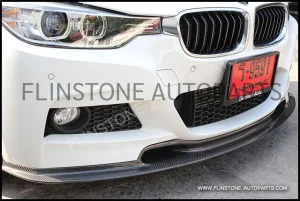 BMW F30 Varis Carbon Fiber Front Lip [For M-Tech]