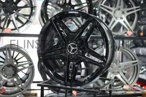 ล้อ AMG 5 twin spoke สีดำ
