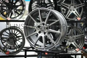 ล้อ AMG Black Series สีเงิน