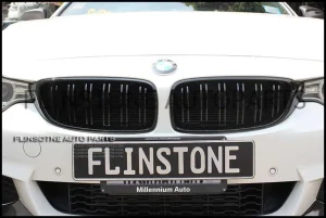 กระจังหน้า F32 F33 F36 สีดำเงาทรง M4