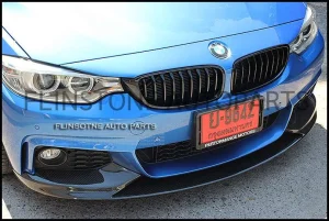 ลิ้นหน้าคาร์บอน BMW F32 F33 F36 ทรง M Performance สำหรับกันชน M Sport