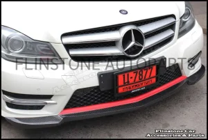 W204/C204 AMG Black Series Style Front Lip