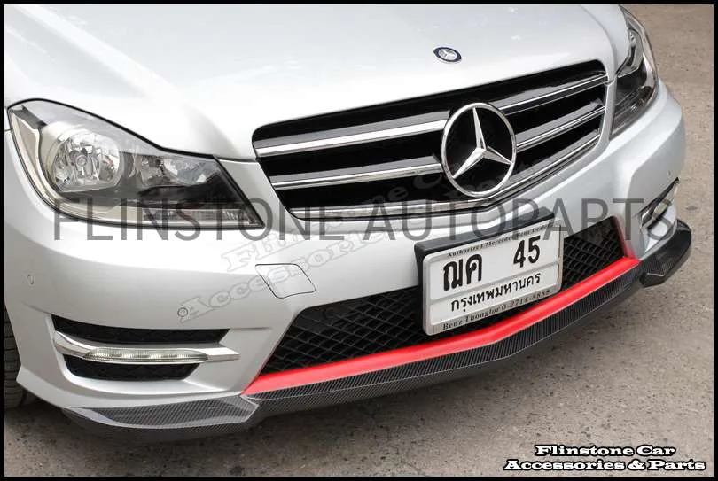 W204/C204 AMG Black Series Style Front Lip