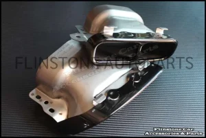 Genuine CLA45/A45 AMG Exhaust Tips [Black]