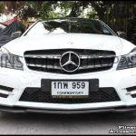W204 DTM Carbon Fiber Front Spoiler