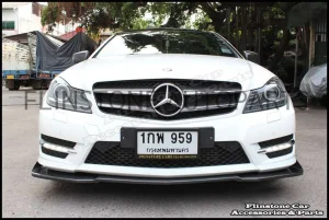 W204 DTM Carbon Fiber Front Spoiler