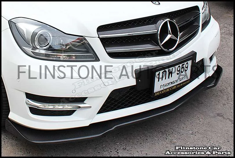 W204 DTM Carbon Fiber Front Spoiler