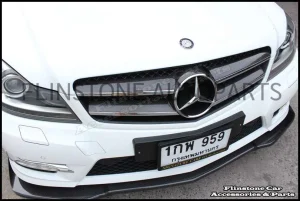 W204 DTM Carbon Fiber Front Spoiler