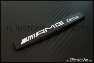 โลโก้ AMG Edition สีดำ ติดแก้มข้างรถ