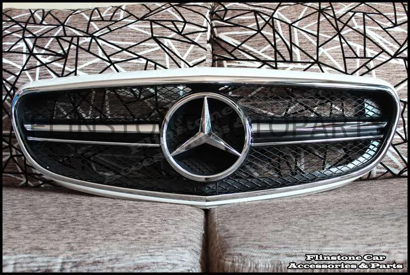 W212 Facelift AMG Front Grille [White For Executive]
