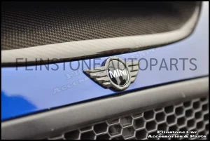 R52-R53 Carbon Front and Rear logo badges cover