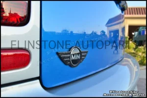R55 Carbon Front and Rear logo badges cover