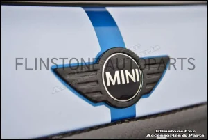 R56-R57 Carbon Front and Rear logo badges cover