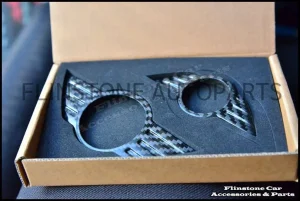 R58-R59 Carbon Front and Rear logo badges cover