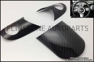 R53 Carbon Fiber 3 PC's Steering wheel cover