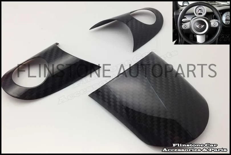 R53 Carbon Fiber 3 PC’s Steering wheel cover