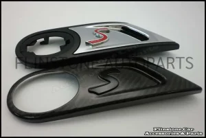 R55-R59 Carbon Fiber Side Scuttle cover