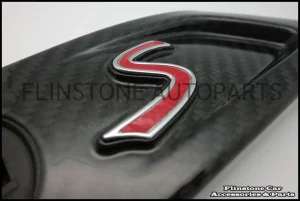 R55-R59 Carbon Fiber Side Scuttle cover