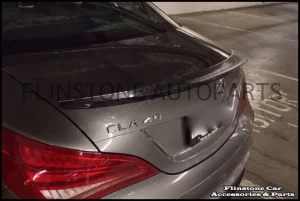 Genuine CLA Carbon Fiber Optic Rear Spoiler