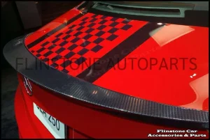 Genuine CLA Carbon Fiber Optic Rear Spoiler