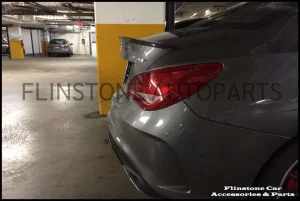 Genuine CLA Carbon Fiber Optic Rear Spoiler