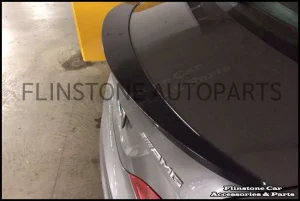 Genuine CLA Carbon Fiber Optic Rear Spoiler