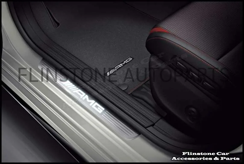 W117 AMG illuminated Door Sills [แบบมีไฟ]
