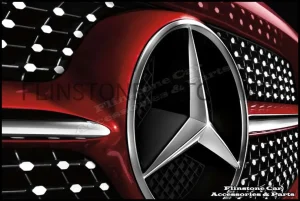 CLA High Gloss Red Front Grille