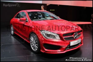 CLA High Gloss Red Front Grille