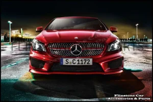CLA High Gloss Red Front Grille