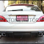CLS63 Shooting Brake RENNTECH Carbon Fibre Rear Diffuser