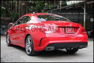 CLA45 AMG Rear Diffuser [Night]
