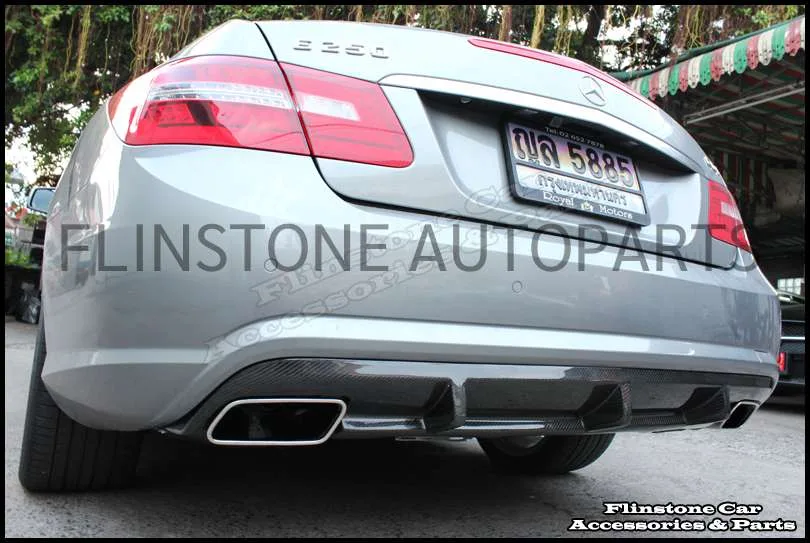 W207 Carbon Fibre Rear Diffuser 3 Fin