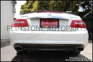 W207 E500 AMG Carbon Fibre Rear Diffuser