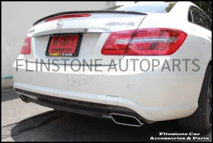 W207 E500 AMG Carbon Fibre Rear Diffuser
