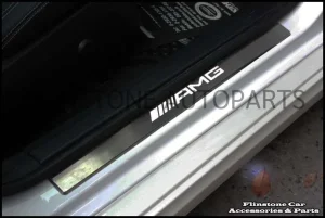 W218 AMG illuminated Door Sills [แบบมีไฟ]