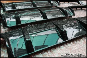 SLK55 AMG Carbon Fibre Rear Diffuser