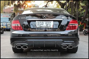 C63 Facelift AMG Carbon Rear Diffuser