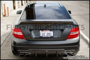 C63 AMG Carbon Fibre Big Fin Rear Diffuser V.1