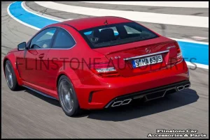 Genuine C63 AMG Black Series Exhaust Tips