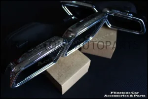 Genuine C63 AMG Black Series Exhaust Tips