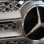 W212 E-Class Silver Chrome Grille V.2 [E Coupe Style]