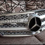 W212 E-Class Silver Chrome Grille V.2 [E Coupe Style]