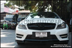 W204/C204 Vorsteiner Style Front Lip Spiltter